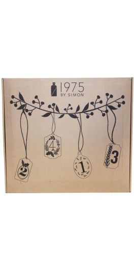 Adventskalender - 1975 by Simon, 4 gin og 4 tonic