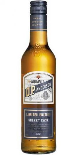 O.P. Anderson Aquavit, Limited Edition Sherry Cask