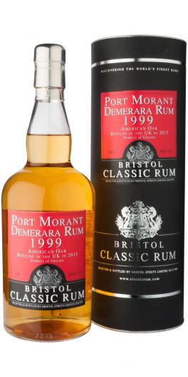Bristol Classic Rum, Port Morant 1999, 16 Years Old American Oak