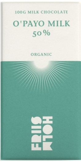 Friis Holm Chokolade - Organic O'Payo Milk Nicaragua 50% 100 gr.