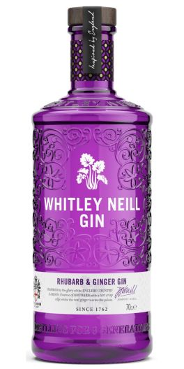 Whitley Neill, Rhubarb & Ginger 43% 70 cl.