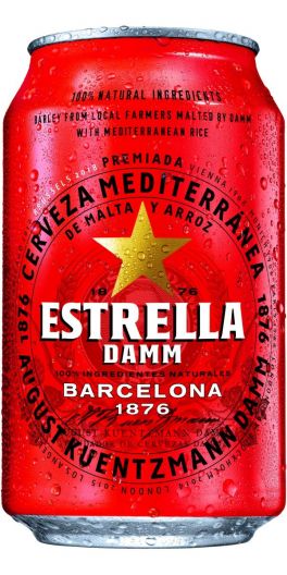 Estrella Damm, Barcelona 33 cl. Can