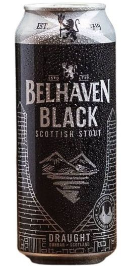 Belhaven, Black Scottish Stout 44 cl. CAN