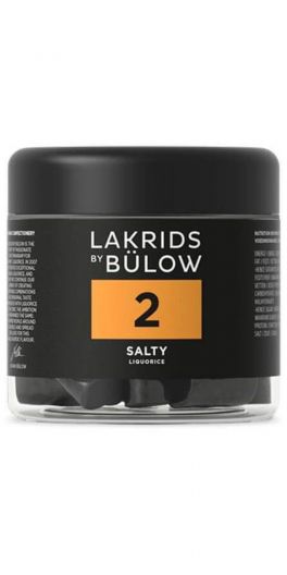 Lakrids by Bülow - "2" Salty 150 g.