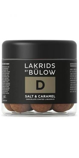 Lakrids By Bülow - "D" Salt & Caramel 125 g.