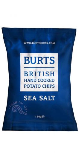 Burts Chips, Sea Salt 150 gr.