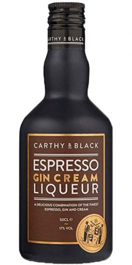 Slingsby Espresso Gin Cream Liqueurs called Carthy & Black