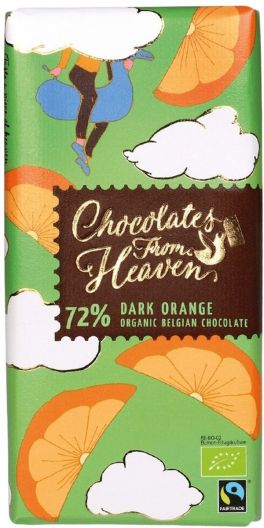 Chocolates From Heaven, Dark Orange 72%