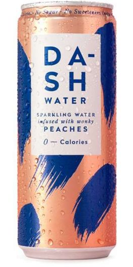 Dash Sparkling Peach 330 ml dåse