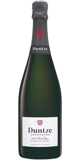 Champagne Duntze, Blanc de Noirs, 100% Pinot Noir