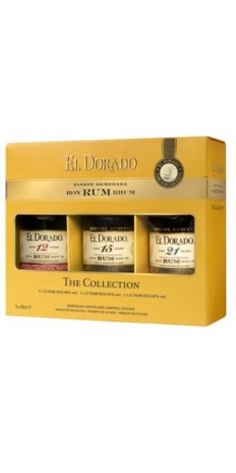 El Dorado Giftpack 12-15-21 års 3x35 cl.