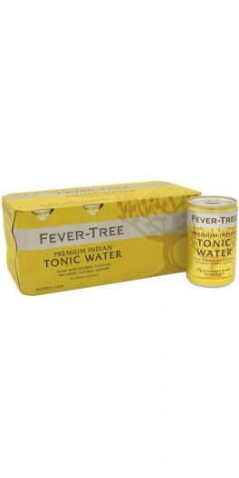 Fever-Tree, Premium Indian Tonic Water Dåse 8*150 ml.