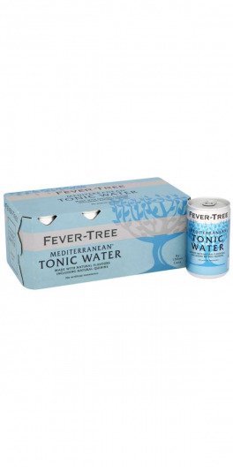 Fever-Tree, Mediterranean Tonic Water Dåse 8*150 ml.