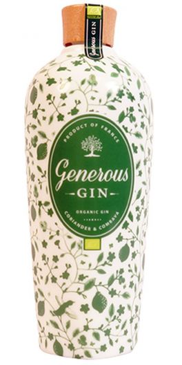 Generous Organic Gin 44% 70 cl.