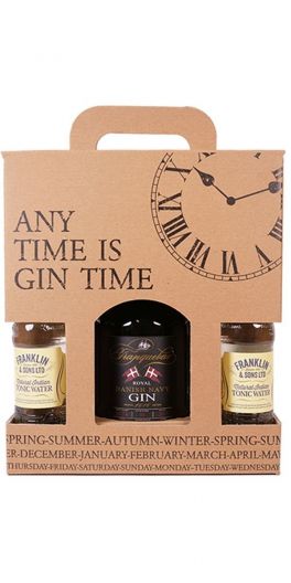Gin Time - Tranquebar Colonial Navy Gin & 4 x Indian Tonic