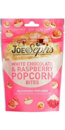 Joe & Seph´s, White Chocolate & Raspberry Popcorn