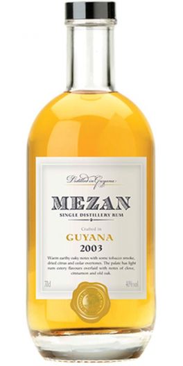 Mezan Rum 2003 Guyana Diamond