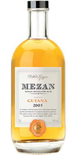Mezan Rum 2005 Guyana Diamond