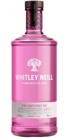 Whitley Neill, Pink Grapefruit 43% 70 cl.