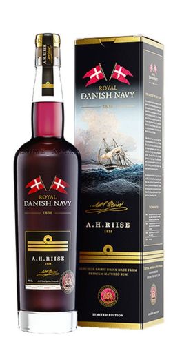 A.H. Riise Navy Strength 55% 70 cl.