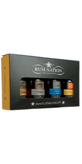 Rum Nation, Gaveæske 4x5 cl.