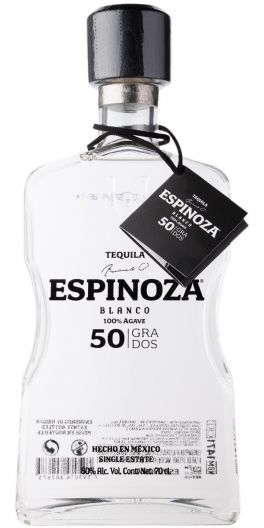 Tequila Espinoza Blanco 50% 70 cl.