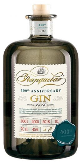 Tranquebar 400th. Anniversary Gin