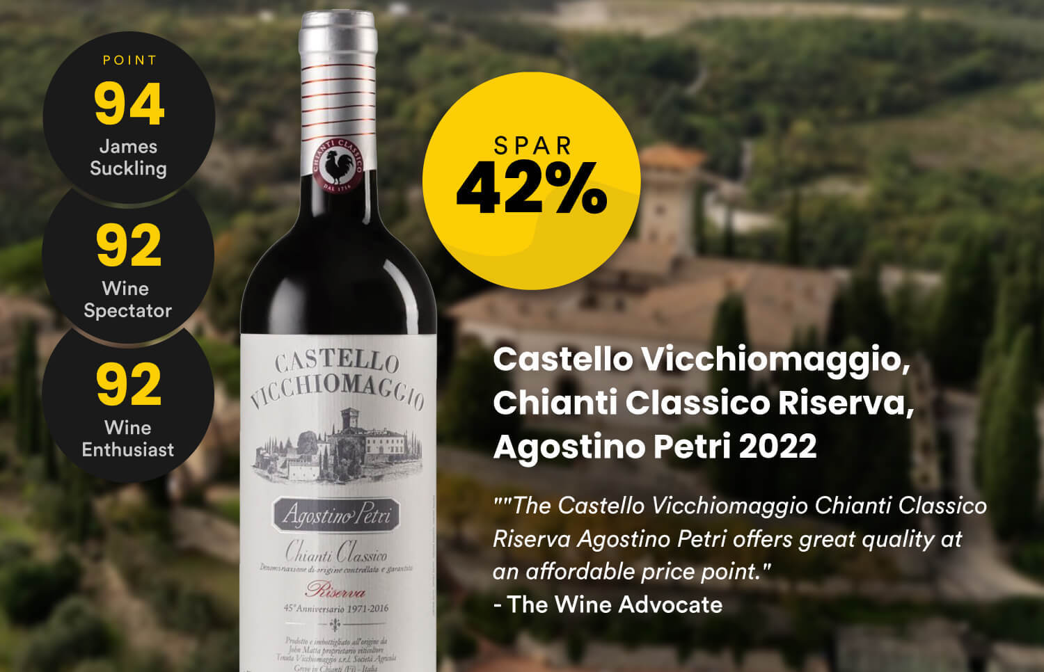 Chianti Classico Riserva, Agostino Petri 2022