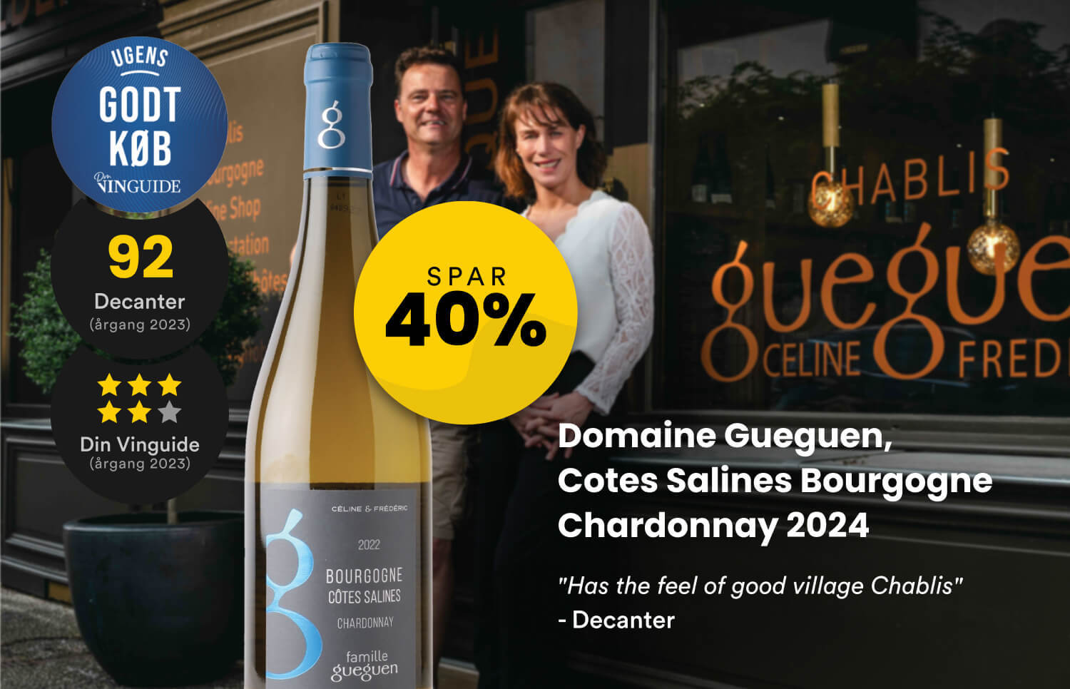 Domaine Gueguen, Cotes Salines Bourgogne Chardonnay 2024