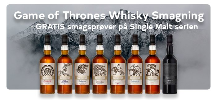 Game of Thrones Whisky Smagning