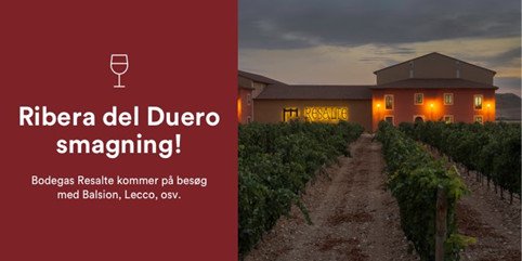 Ribera del Duero smagning