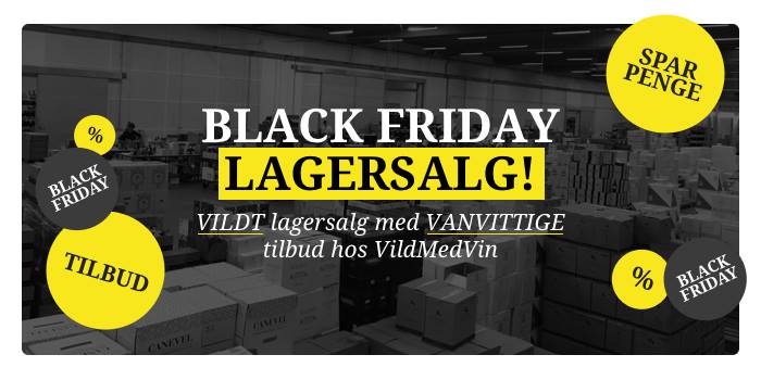 Black Friday lagerudsalg